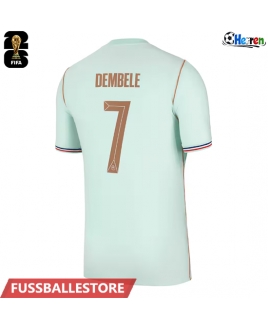 Günstige Frankreich Ousmane Dembele #7 Auswärtstrikot WM 2026 Kurzarm